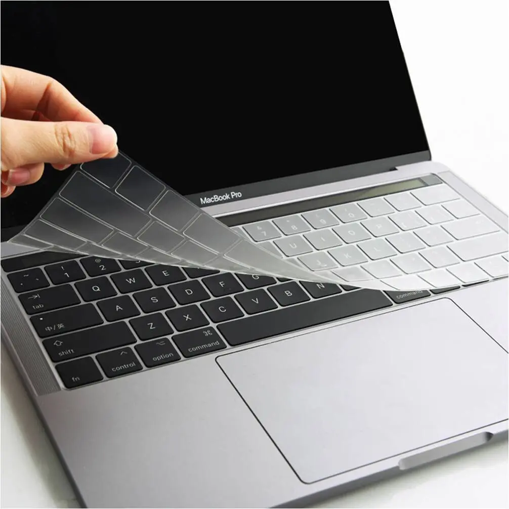 for MacBook Silicone TPU M1 M2 Chip Pro 13 Air 15 13  Pro16 Pro 14  Inch Air 11 13.3 Pro Retina 15.4 Inch Flexible Utra Thin Clear TPU/Silicone Keyboard Cover Skin
