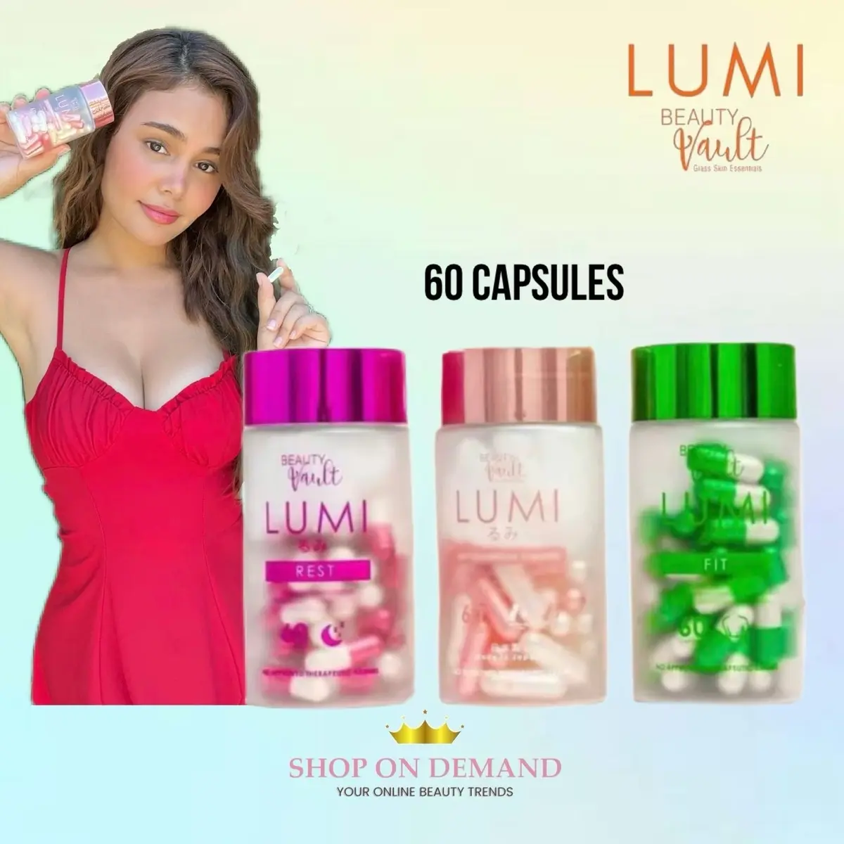 lumi glutathione philippines Lumi Glut@th!one Capsules for Skin Whitening with Collagen Hair & Nail Care Skin Care