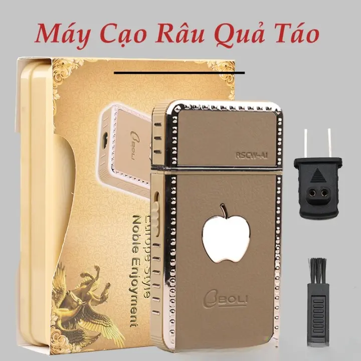 Máy Cạo Râu Lưỡi Đơn Quả Táo- Dao Cạo Râu Xịn Sò Sự Lựa Chọn Thông Minh Của Phái Mạnh 0