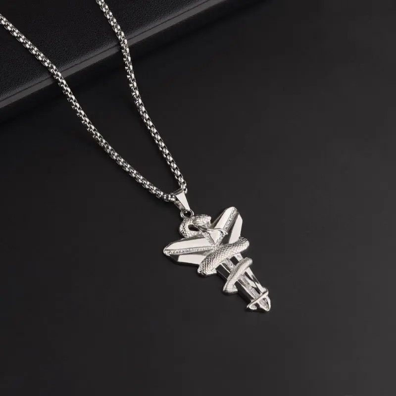 Mặt Dây Chuyền Kobe Mamba Viper, Kỷ Niệm Hip Hop, Làm Bằng Thép Titan, Đồ Trang Trí Người Hâm Mộ Bóng Rổ, Ý Tưởng Quà Tặng Tuyệt Vời Charm Voi 1