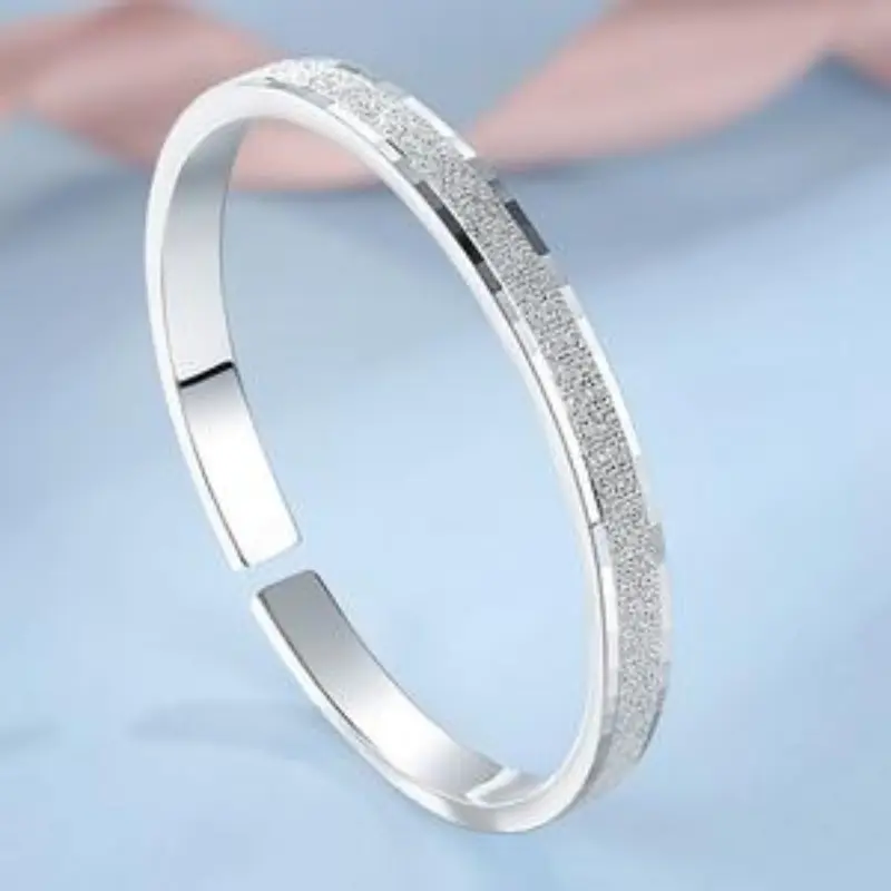 Vòng Tay Lấp Lánh, Màu Trơn Có Thể Điều Chỉnh Kích Thước, Dành Cho Phụ Nữ, Sang Trọng Và Lấp Lánh 0