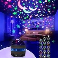 Gambar Vinnatsu Lampu Proyektor Dengan Langit Malam Bintang Lampu Tidur Proyektor Galaxy Aesthetic 360° Berputar Lampu Tidur Proyektor Aurora Lampu Dekorasi Ruangan Live - Crystal dari Vinnatsu Kab. Tangerang 5 Tokopedia