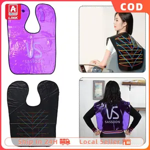 Cape Cat Rambut Hitam / Kain Kip Semir Rambut / Kep Penutup Semir Barbershop Salon