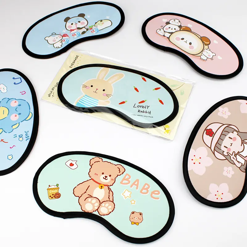 Miếng bịt mắt dễ thương nhân vật chibi (Không có gel nước) 0
