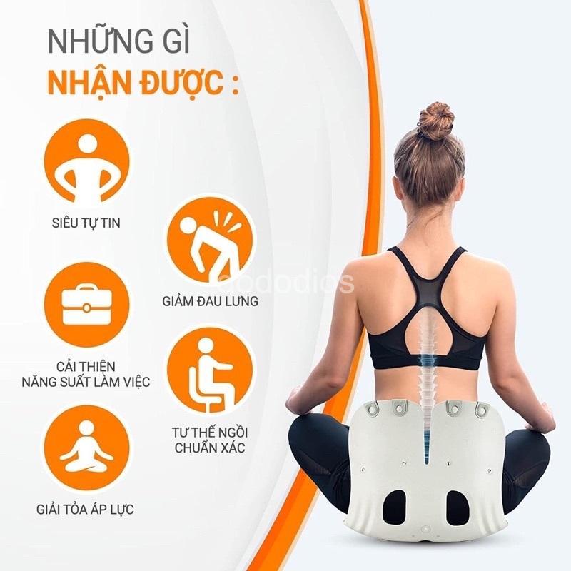 Ghế Công Thái Học Điều Chỉnh Tư Thế dododios Chỉnh Dáng Ngồi Nam Nữ Trẻ Em - Chính Hãng 8