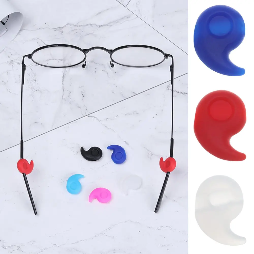Spectacle Sports Eyewear Soft Silicone Eyeglasses Accessories Glasses Ear Hooks Sports Temple Tips Fixed Leg Grip Temple Holder
