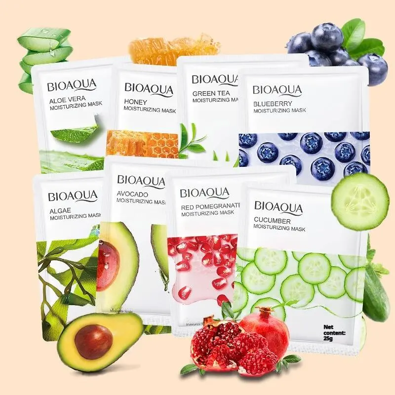 Boquanya Hydrating Facial Mask | Cucumber, Centella & Aloe | Soothe, Moisturize & Glow