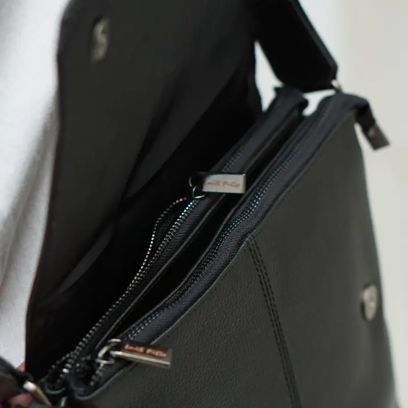 SLING BAG / TAS PRIA / TAS SELEMPANG KULIT SAPI ASLI LUIS FIGO [KENNY 1456-3] 2