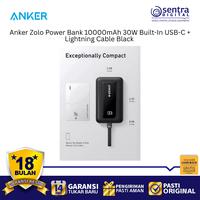 Gambar Anker Zolo A1680H11 10000mAh Powerbank 30W Fast Charging Built-In USB-C Lightning Cable for iPhone dari Sentra Digital Kota Surabaya 5 Tokopedia