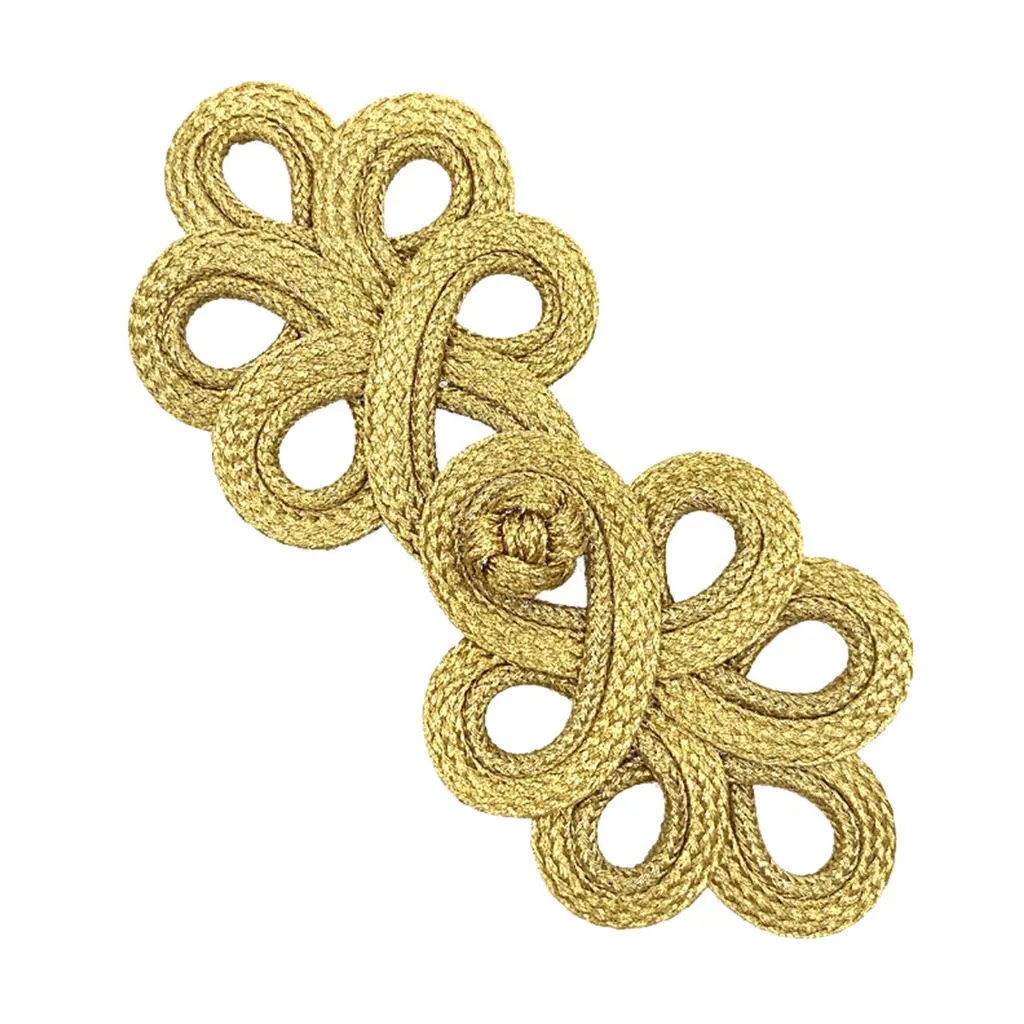 Chinese Knot Button Cheongsam Buttons Knot Fastener Tang Suit Invitation Box DIY Handmade Clothing Accessory