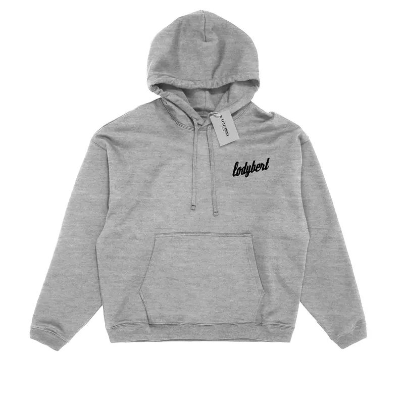 Lodybert Hoodie Pullover Boxy Basic Misty 0