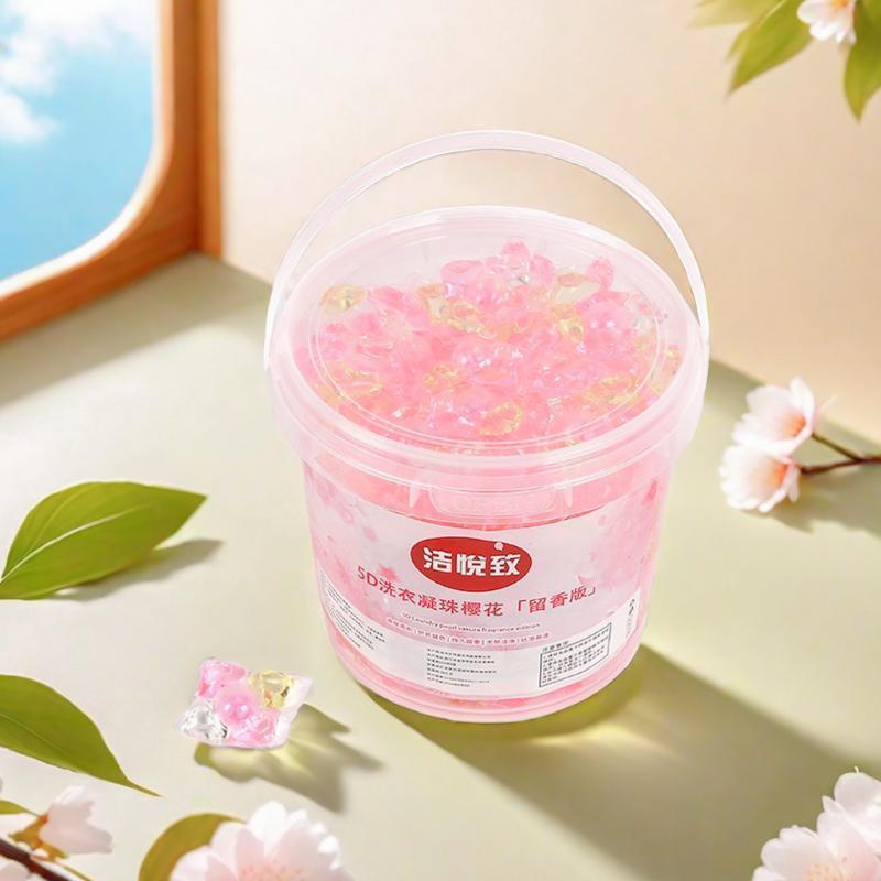 Hộp 50 Viên Giặt Quần Áo 5D Đánh Bay Mọi Vết Bẩn Lưu Hương Dài Lâu Giặt Máy Và Giặt Tay 5