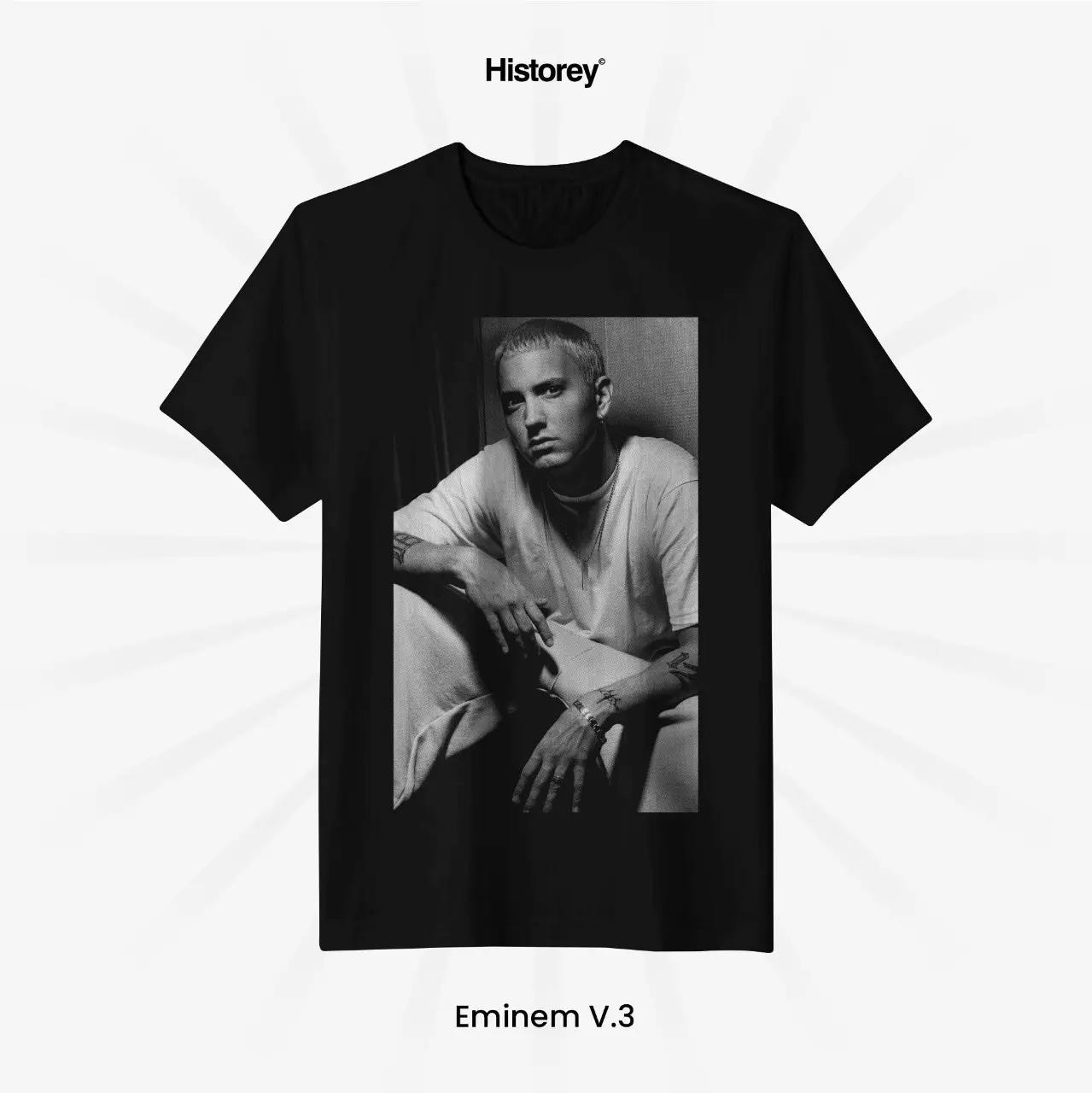 T-shirt | Kaos Band | Eminem V.3 Premium Cotton Combed 24s Distro Pria