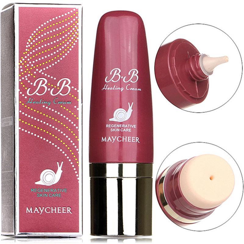 Product Introduction of Essence Repairing Multi Effect BB Cream Isolating Cream Concealer Moisturizing Naked Makeup Foundation Cream with Cotton Head 1