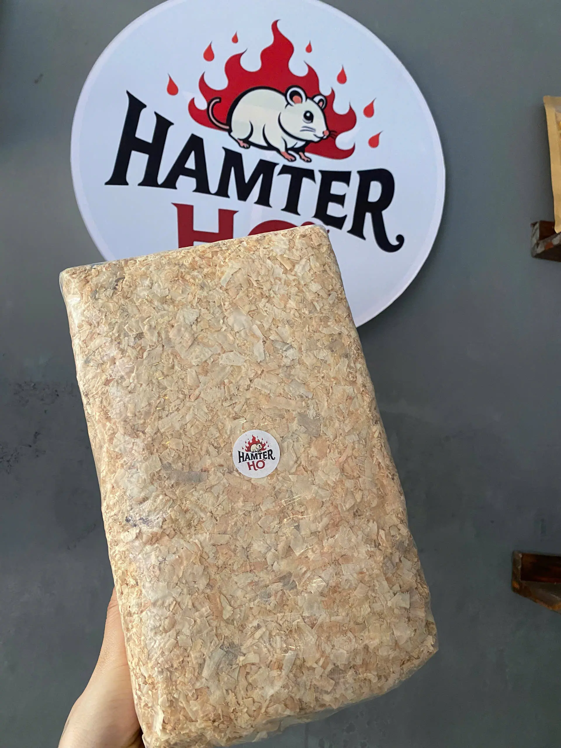 MÙN CƯA CHO CHUỘT HAMSTER SIZE NÉN 1KG