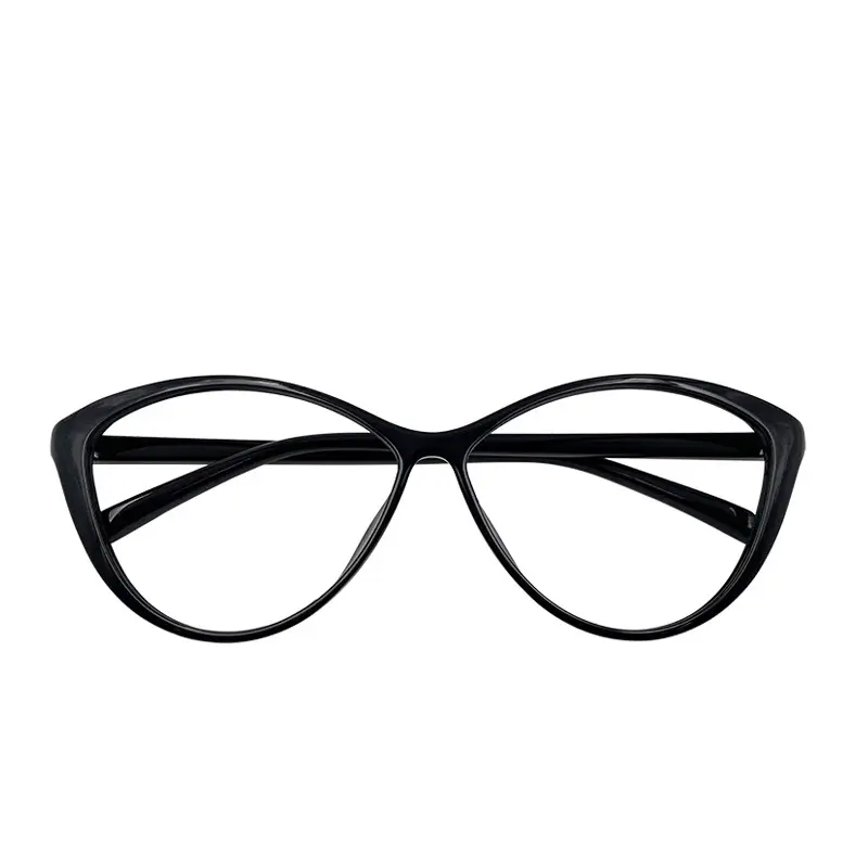 New Cat Eye Flat Light Glasses For Women With European And American Style Personalized Glasses