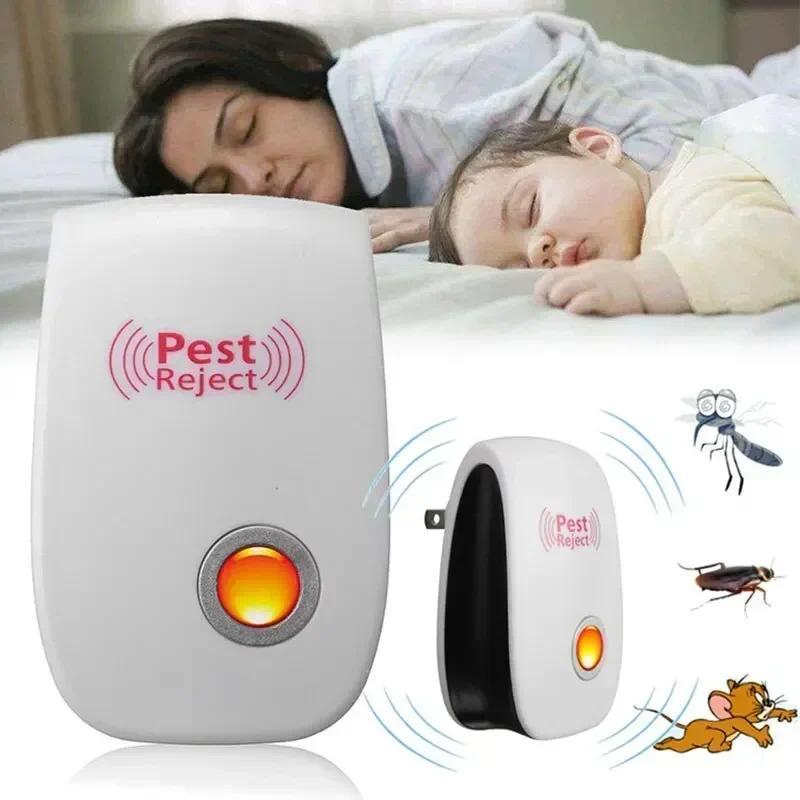 Product Introduction of EU Safe Ultrasonic Pest Repellents Mouse Cockroach Mosquito Insect Repeller Effective Essential for Home Summer Pest Exterminato 18