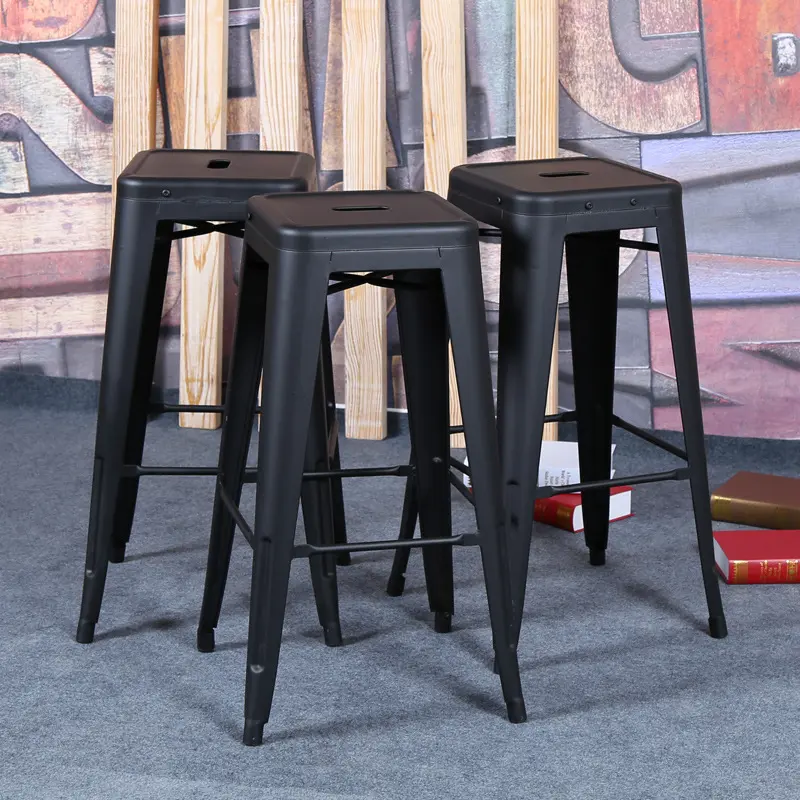 VARIOUS TOLIX HIGH BAR STOOL,BAR CHAIR, DINING CHAIR,KERUSI MAKAN  76CM Steel Furniture Steel Furniture