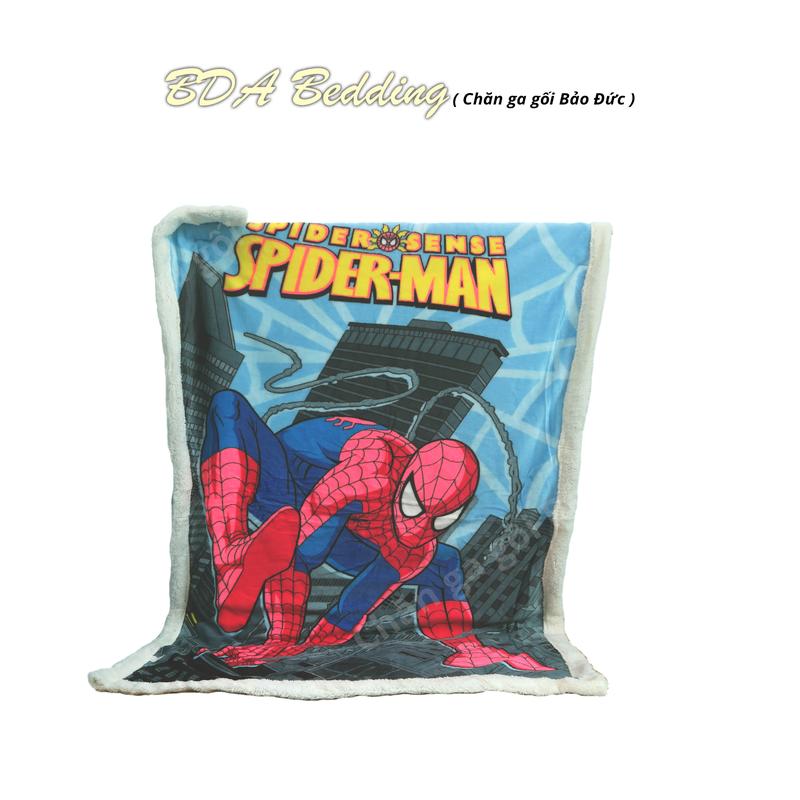 Chăn mùa đông trẻ em, Chăn Lông Cừu 2 Lớp Dày Dặn Cho Bé Kích Thước 95x135cm - Bảo Đức Bedding chan  long cuu chăn  ấm