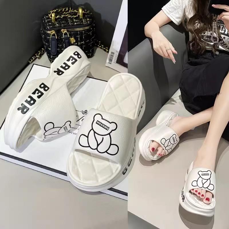 6689-Dép đế mềm chống trượt Khử mùi nữ Hợp thời trang phong cách đơn giản chất liệu EVA DéP Slipper Đồng Có Quai 8