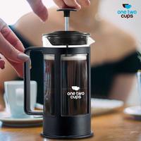 Gambar One Two Cups French Press Coffee Maker Pot Plunger Borosilicate 350 ml 600 ml 800 ml dan 1 L - FN35 - Hitam, 350 ml dari Usea Official Store Kota Administrasi Jakarta Barat 5 Tokopedia