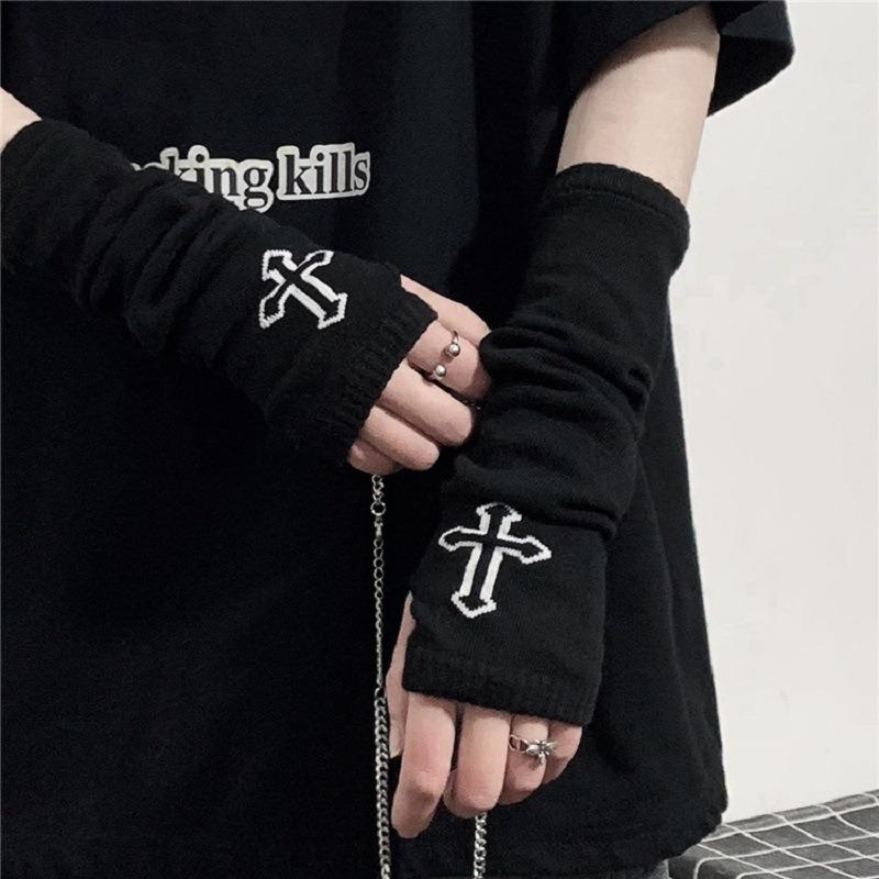 Product Introduction of Hot Selling Sleeve Set Cross Moon Decoration Sleeve Set Pentagram Star Cross-border Hot Selling Arm Set Y2k Style 20