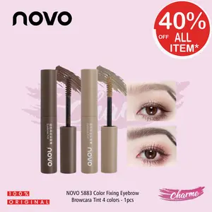 (READY & ORI) NOVO Color Fixing Eyebrow Tint in 4 colors Pensil Alis Pewarna Alis 5883