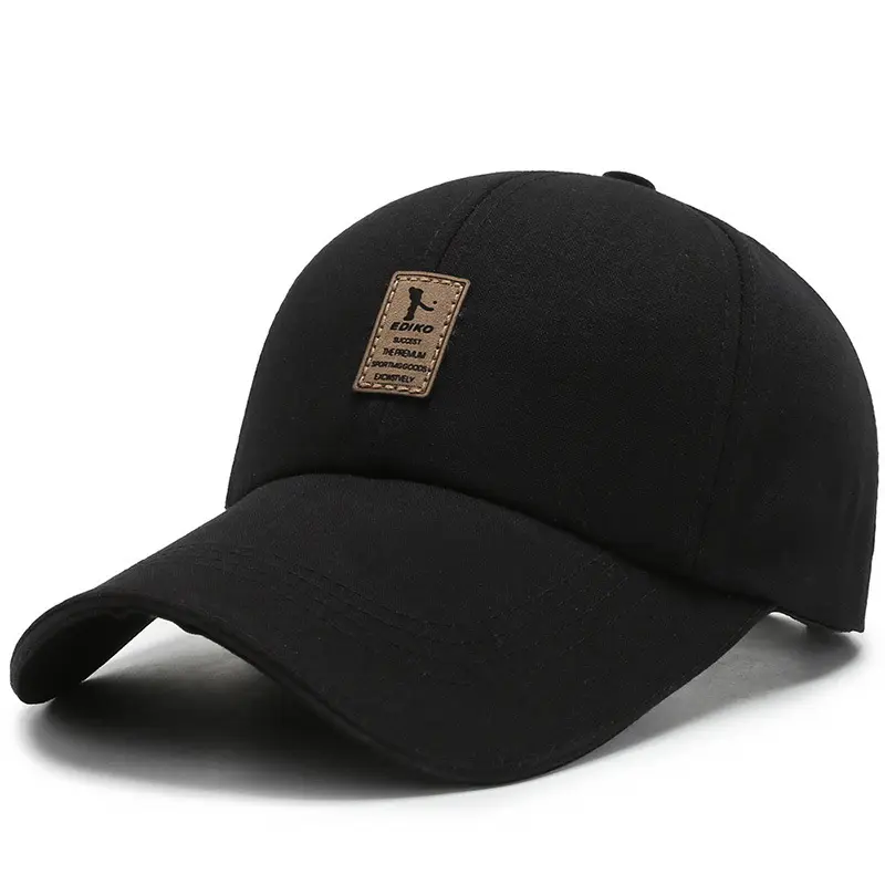 Topi Pria Baseball Ediko Rafel Daimaru Hitam