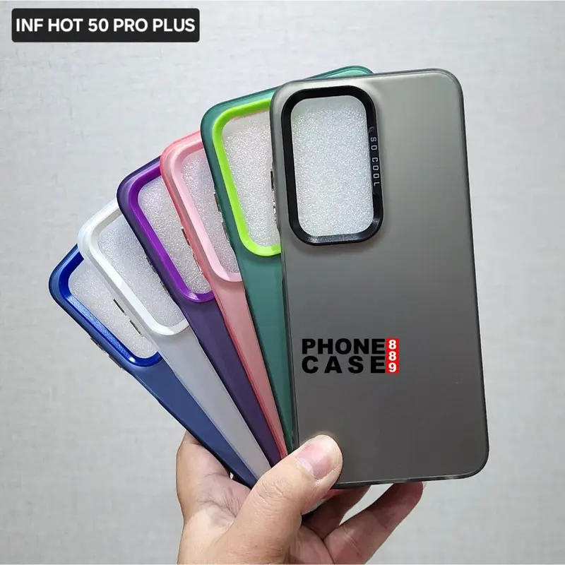 INFINIX HOT 50 PRO PLUS CASE IMD PLATE HOLOGRAM  CASE SOCOOL INFINIX HOT 50 PRO PLUS 1
