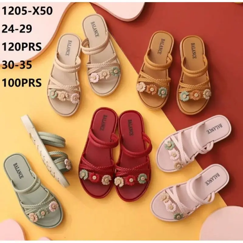 DAISY Sandal Jelly Anak Wanita Wedges Jelly Anak Sendal Karet Jelly Anak Fashion