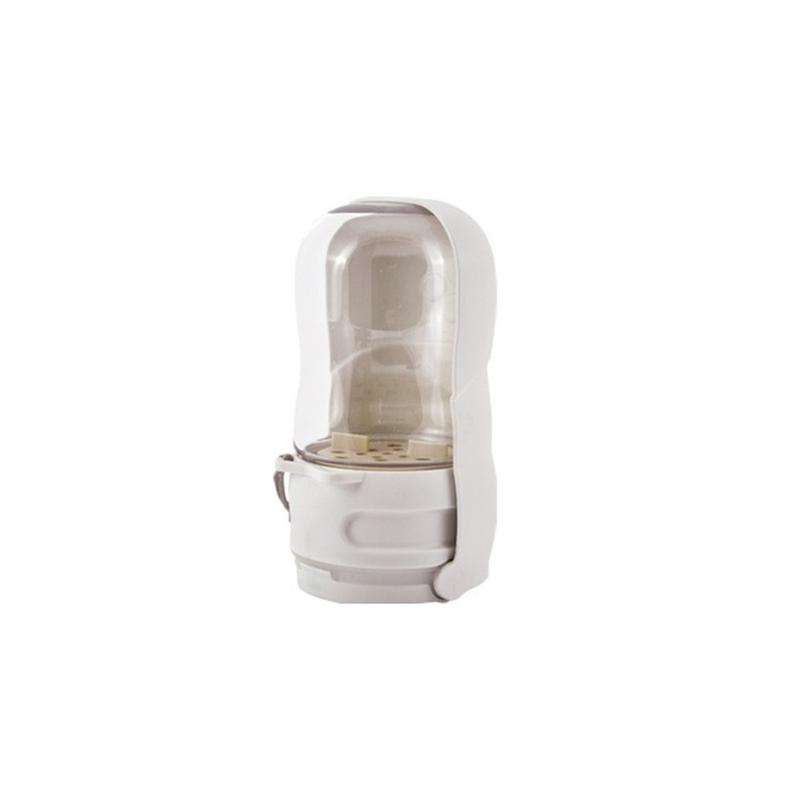 Product Introduction of Practical Pet Outdoor Water & Feeding Container Dog Leakprevent Drink Bottle Water Dispenser for Camping Walking 40