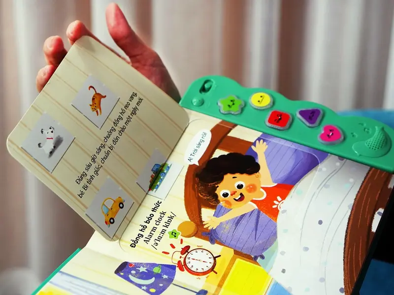 Sách Âm Thanh và Tương Tác Lật Mở Dành Cho Trẻ Từ 0 - 6 Tuổi (Nhiều Chủ Đề) - Đinh Tị Books 4