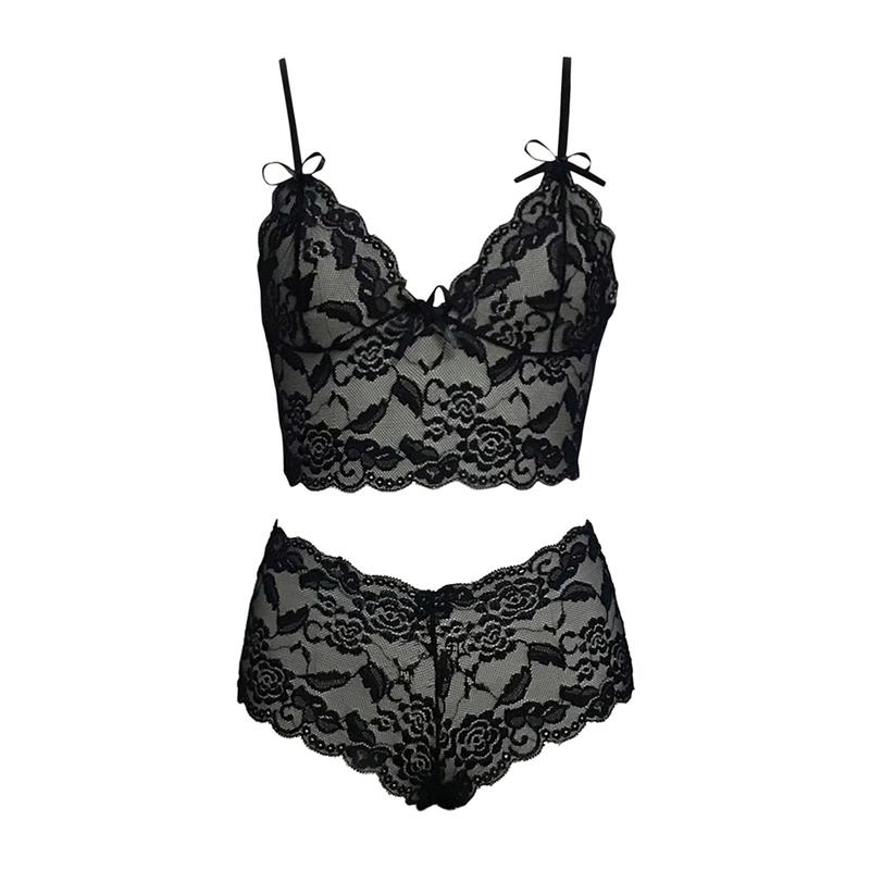 Product Introduction of Lace Strap Adjustable Lingerie Set Women Lady Womenswear Comfort 6
