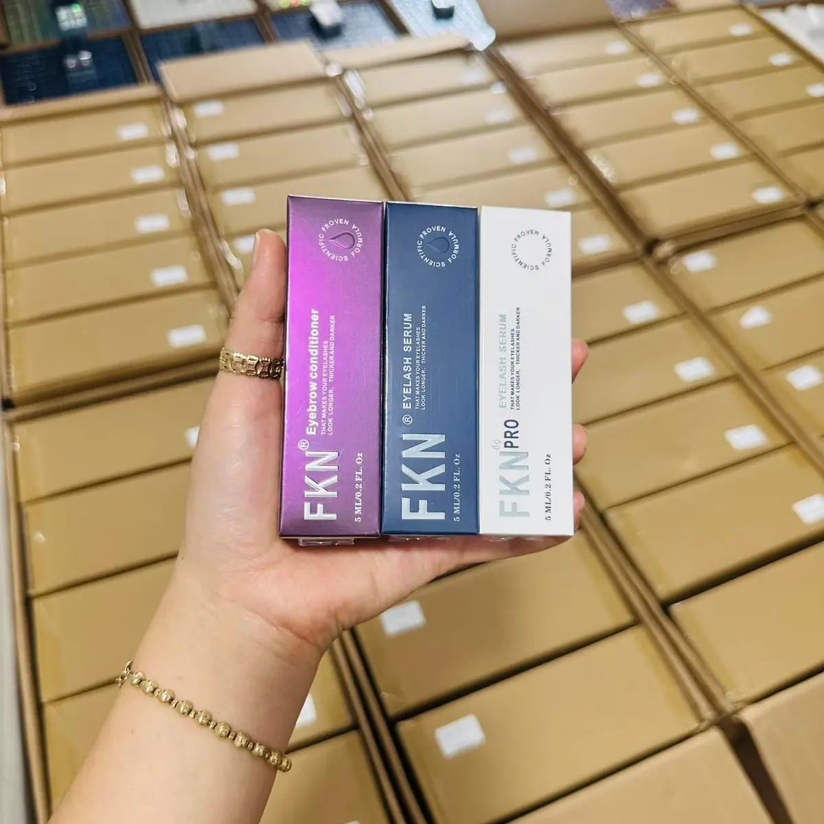 Dưỡng mọc mi mày fkn  5ml