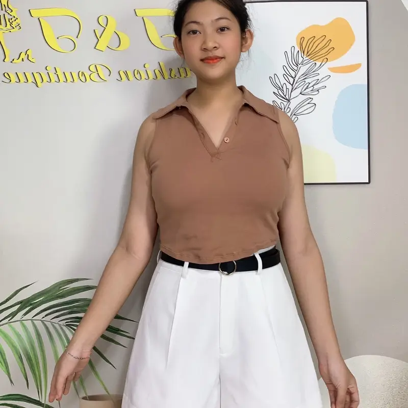 Quần shot nữ thời trang chất vải cotton lạnh 1