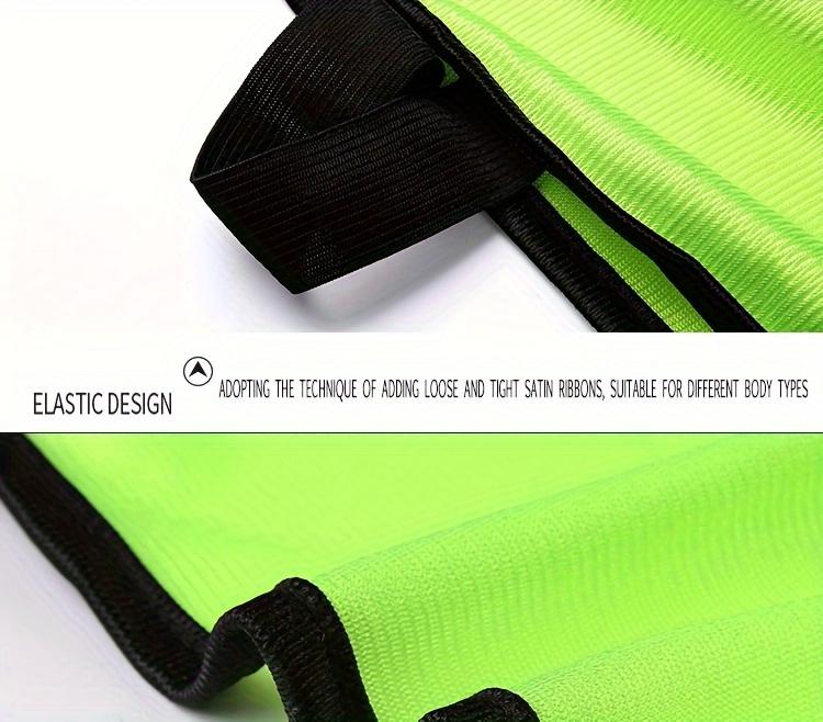 Product Introduction of 12-Pack Adult Sports Training Vests, Crew Neck Polyester Football Team Uniforms, All-Season Knit Fabric Activity Tops with Lace-Up Detail, Regular Fit Solid Color Teamwear 8