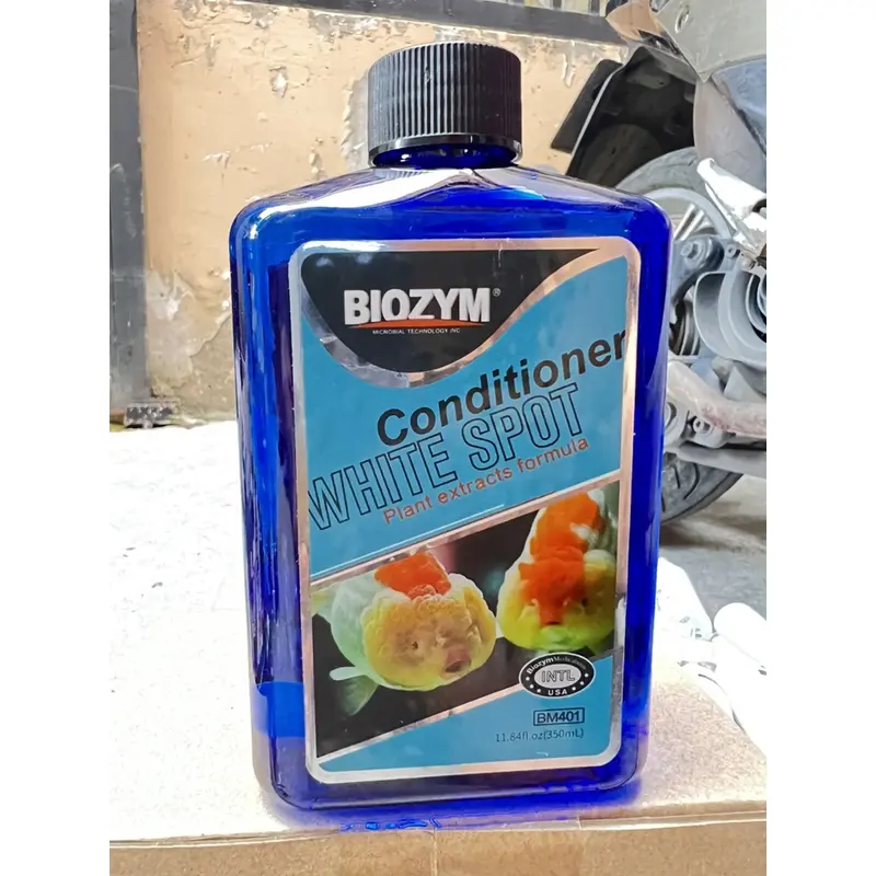 Dung dịch Biozym white Spot chuyên Xử lý nấm đốm trắng cho cá thủy sinh 1