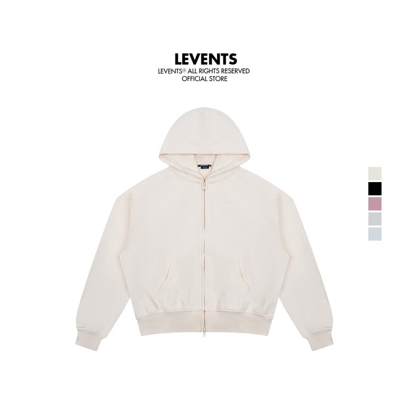 Áo Zipper Hoodie Levents Classic Boxy 2.0 Chất Nỉ Chân Cua Unisex 7