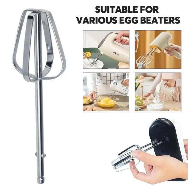 Bộ 1/2/4 cái dụng cụ đánh trứng điện, que khuấy bằng thép không gỉ bền bỉ cầm…