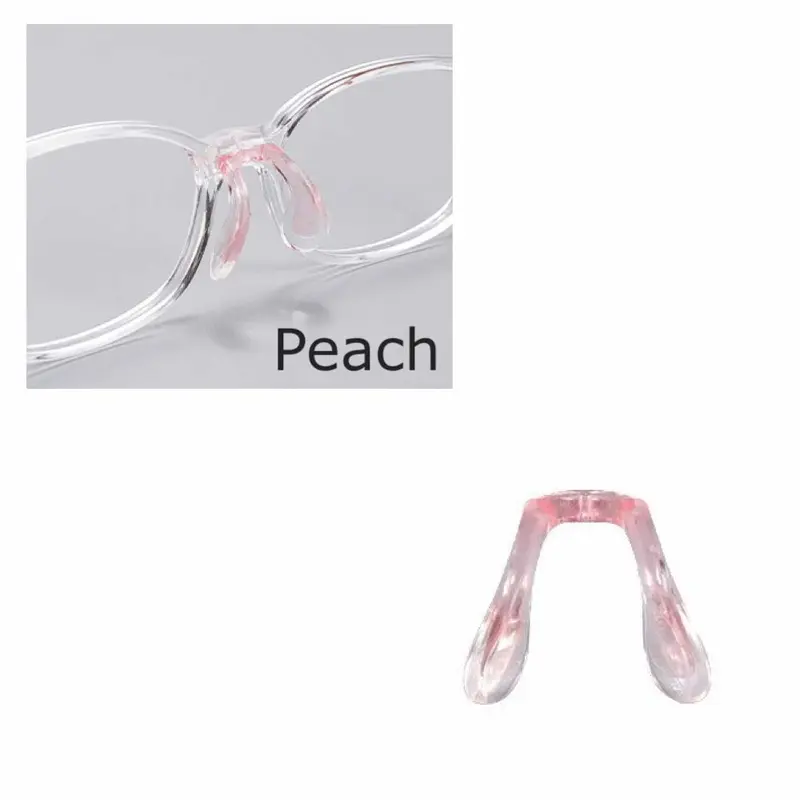 1 Pcs Nose Pad Kacamata Penyangga Hidung Pencegah Turun. - Non Slip Silicone Model L Group 7