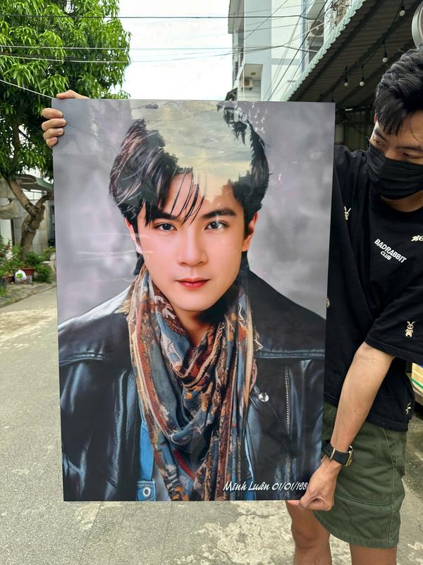 60x90 cm Ảnh tráng gương 4K HD treo tường