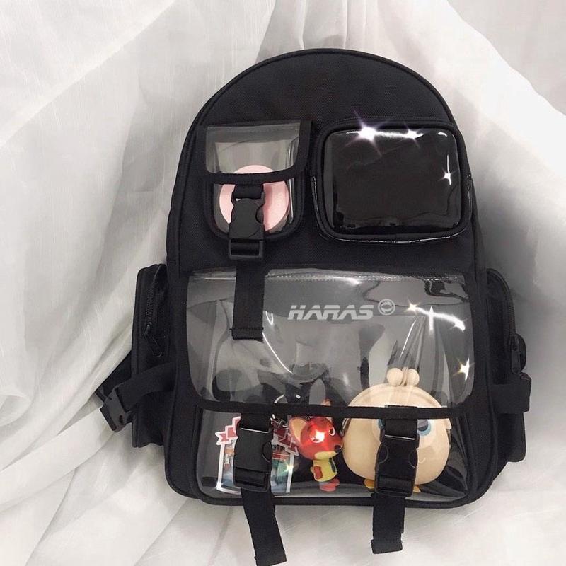 Product Introduction of balo form đứng  Nam Nữ  thời trang Phong cách VITAS VT 279 Đeo Vai Backpack Bag Da Nhung balo 3