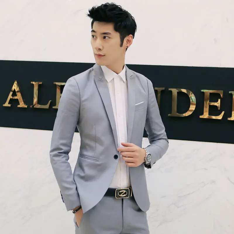 Áo Khoác Vest Công Sở Thường Ngày Thời Trang Mới, Dành Cho Nam Menswear Jacket 3