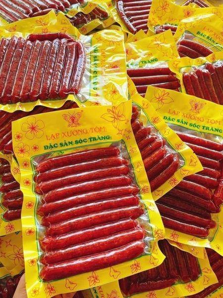Lạp xưởng Tôm Đặc Sản Sóc Trăng - Ăn Vặt - Food 4