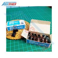 Gambar PENJEPIT KERTAS KLIP JOYKO NO 105 [1 BOX/12 PCS] / BINDER CLIPS  KECIL / PAPER CLIP / JEPIT LEMBARAN KERTAS / JEPITAN KERTAS WARNA HITAM MINI / ALAT PENJEPIT MAKALAH JOYKO dari Gratulis Kab. Indramayu 5 Tokopedia