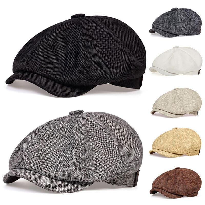 Product Introduction of Mũ Nồi Xương Cá, Phong Cách Cổ Điển Dành Cho Nam Và Nữ, Mũ Phẳng, Mũ Họa Sĩ Mũ Newsboy Mũ Bát Giác, Mũ Trucker Thường Ngày Thời Trang Mùa Xuân Và Mùa Thu, Có Thể Làm Quà Tặng, Hàng Mới Về Hoa Hat 0