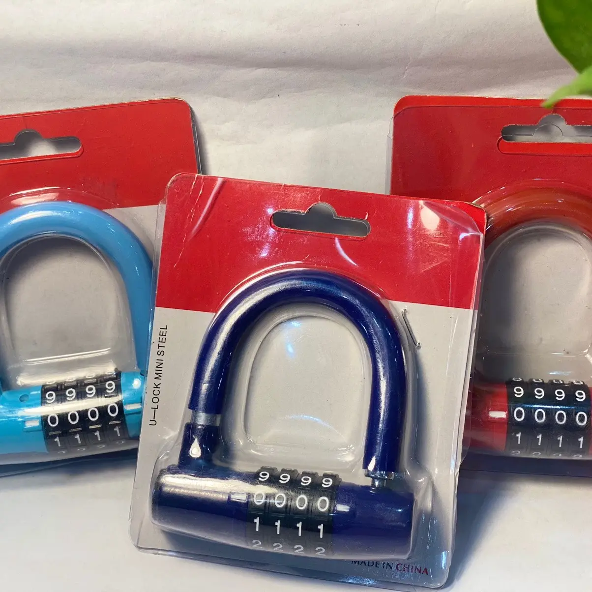 ￼Ổ khoá số, Khoá 4 số chữ U HD loại cao cấp, An toàn chống trộm, Bảo mật cao, Có thể thay đổi mật mã rất oan toàn