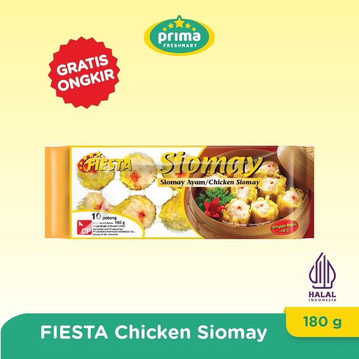 Gambar FIESTA SIOMAY AYAM (CHICK SIOMAY) 180GR dari Prima Mart ID Kota Administrasi Jakarta Utara Tokopedia