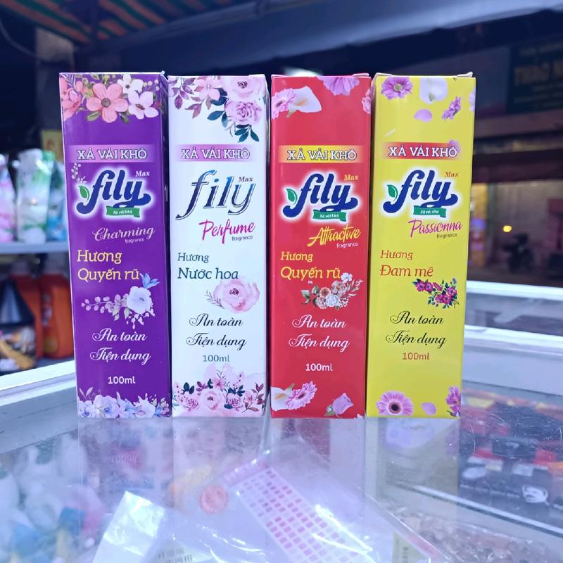  xịt xả vải thơm quần áo fily thái hương nước hoa 100ml 