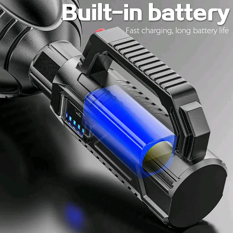 TaffLED Pocketman Senter LED Waterproof USB Recharge Cree XPE 4